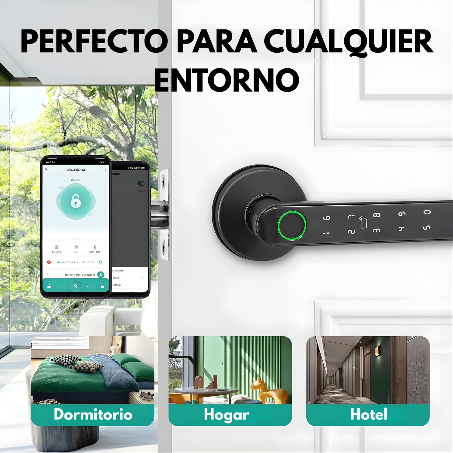 Cerradura Inteligente 5 en 1