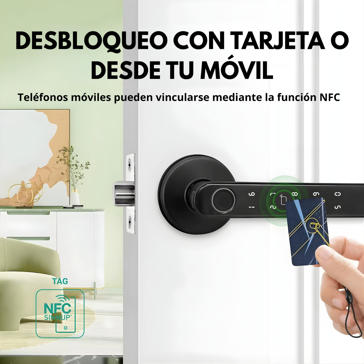 Cerradura Inteligente 5 en 1