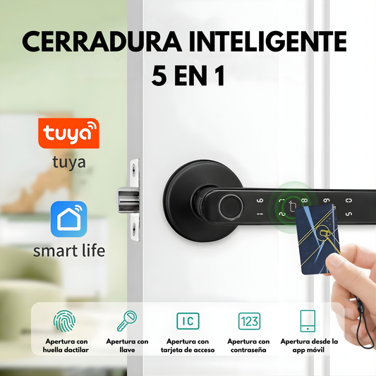Cerradura Inteligente 5 en 1